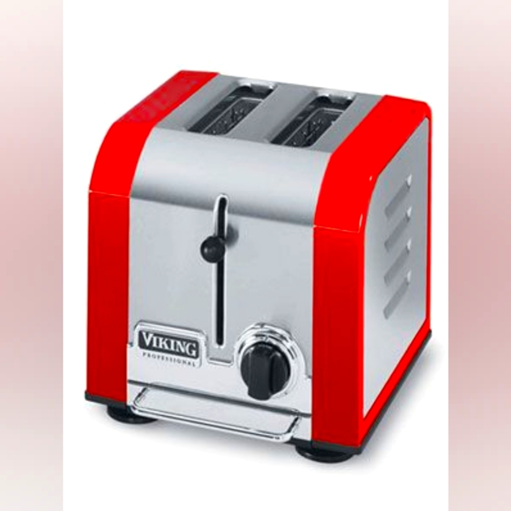 Viking Professional 2-Slot Red Toaster, gently used